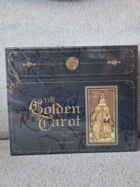 The Golden Tarot Deck - Black & Gold Box